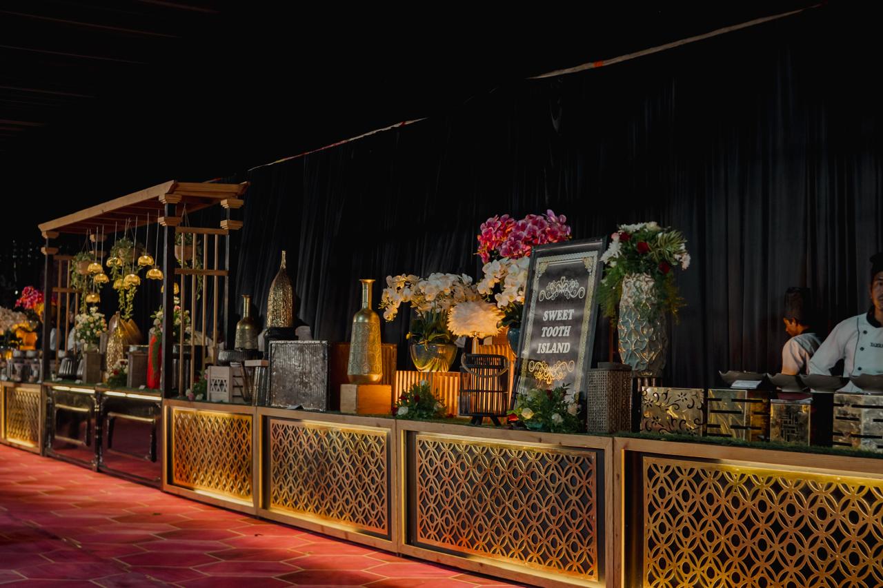 Outdoor Wedding Setup